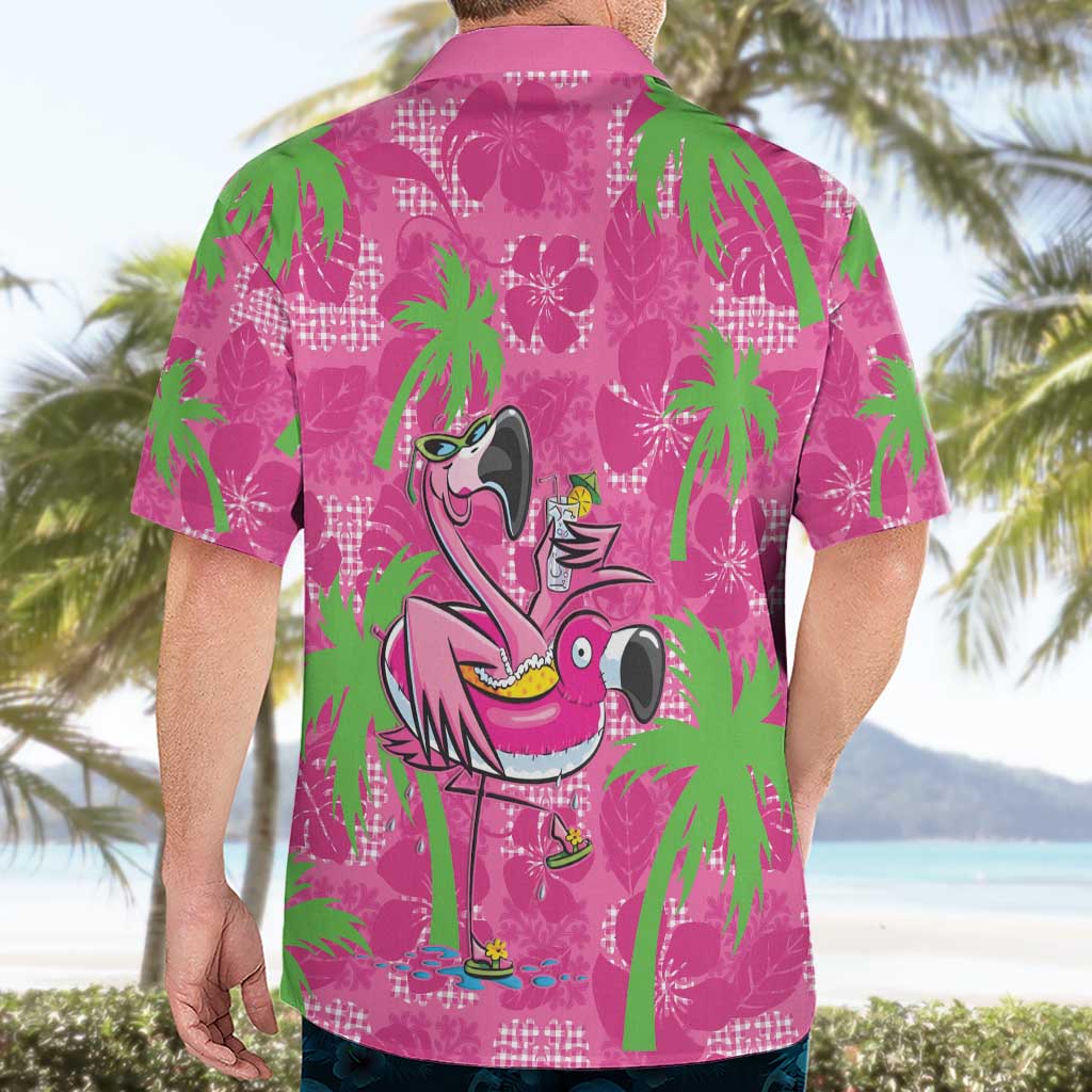Aloha Hawaii Christmas Hawaiian Shirt Mele Kalikimaka Chill Flamingo Palaka Quilt Motifs LT14 - Polynesian Pride