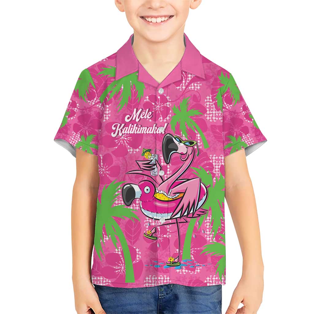 Aloha Hawaii Christmas Hawaiian Shirt Mele Kalikimaka Chill Flamingo Palaka Quilt Motifs LT14 - Polynesian Pride