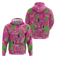 Aloha Hawaii Christmas Hoodie Mele Kalikimaka Chill Flamingo Palaka Quilt Motifs LT14 - Polynesian Pride