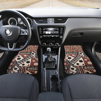 Bula Fiji Car Mats Unique Masi Tapa Pattern LT14
