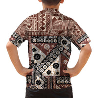 Bula Fiji Hawaiian Shirt Unique Masi Tapa Pattern LT14 - Polynesian Pride