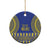 Fakaalofa Lahi Atu Niue Ceramic Ornament Siapo Pattern With Puakenikeni