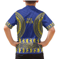 Fakaalofa Lahi Atu Niue Family Matching Mermaid Dress and Hawaiian Shirt Siapo Pattern With Puakenikeni LT14 - Polynesian Pride