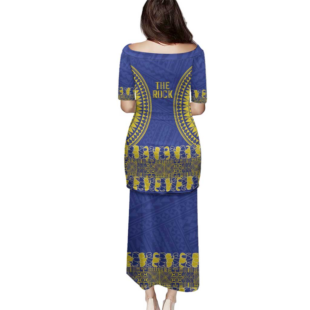 Fakaalofa Lahi Atu Niue Family Matching Puletasi and Hawaiian Shirt Siapo Pattern With Puakenikeni LT14 - Polynesian Pride