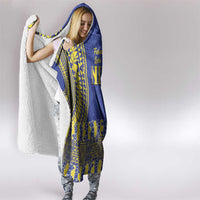 Fakaalofa Lahi Atu Niue Hooded Blanket Siapo Pattern With Puakenikeni