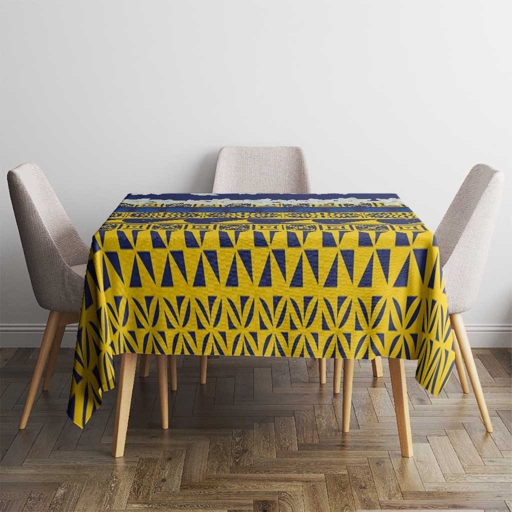 Tokelau Language Week Tablecloth Tokelauan Tuluma With Gardenia Thunbergia
