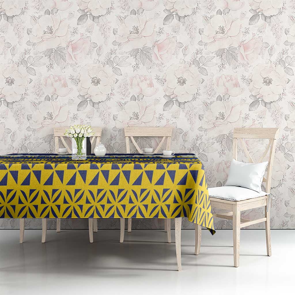 Tokelau Language Week Tablecloth Tokelauan Tuluma With Gardenia Thunbergia