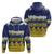 Tokelau Language Week Zip Hoodie Tokelauan Tuluma With Gardenia Thunbergia