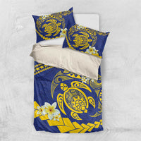 Te Vaiaho o te Gagana Tokelau Bedding Set Polynesian Turtle - Malo Ni! LT14 US Twin 172cm x 218cm Blue - Polynesian Pride