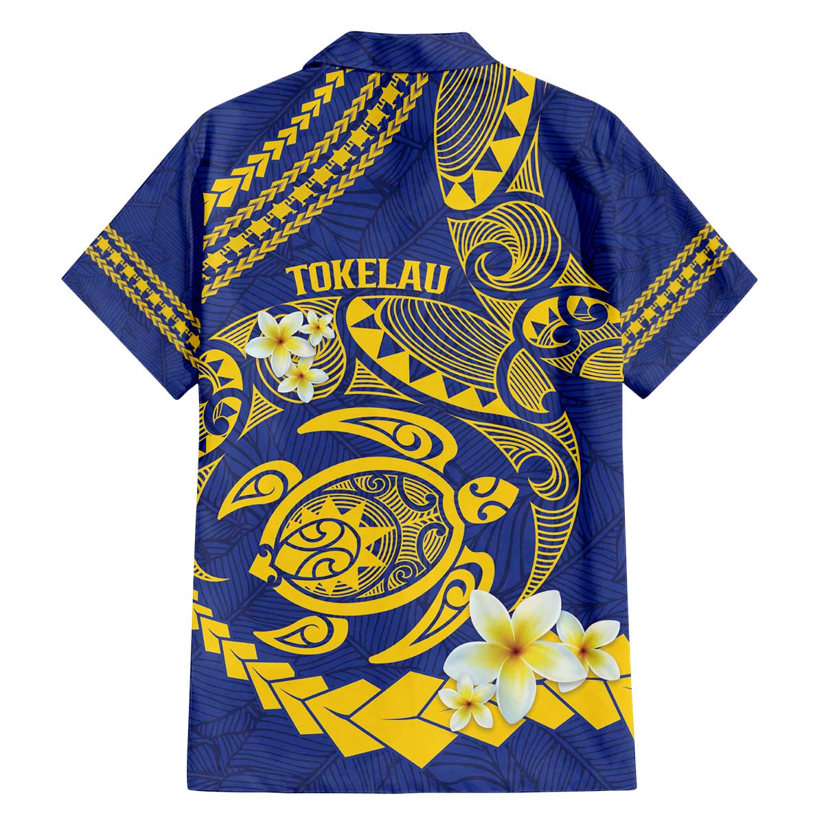 Te Vaiaho o te Gagana Tokelau Family Matching Off The Shoulder Long Sleeve Dress and Hawaiian Shirt Polynesian Turtle - Malo Ni! LT14 - Polynesian Pride