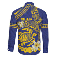 Te Vaiaho o te Gagana Tokelau Family Matching Short Sleeve Bodycon Dress and Hawaiian Shirt Polynesian Turtle - Malo Ni! LT14 - Polynesian Pride