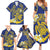 Te Vaiaho o te Gagana Tokelau Family Matching Summer Maxi Dress and Hawaiian Shirt Polynesian Turtle - Malo Ni!
