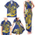Te Vaiaho o te Gagana Tokelau Family Matching Tank Maxi Dress and Hawaiian Shirt Polynesian Turtle - Malo Ni!