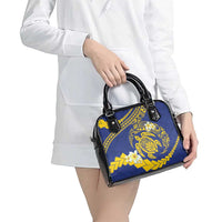 Te Vaiaho o te Gagana Tokelau Shoulder Handbag Polynesian Turtle - Malo Ni!