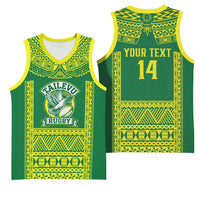 Fiji Tailevu Rugby Custom Basketball Jersey Go Champions Fijian Tapa Pattern LT14 - Polynesian Pride
