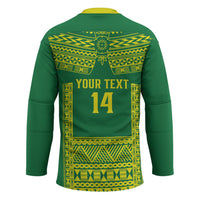 Fiji Tailevu Rugby Custom Hockey Jersey Go Champions Fijian Tapa Pattern LT14 - Polynesian Pride