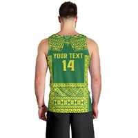 Fiji Tailevu Rugby Custom Men Tank Top Go Champions Fijian Tapa Pattern LT14 - Polynesian Pride