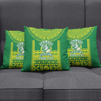 Fiji Tailevu Rugby Custom Pillow Cover Go Champions Fijian Tapa Pattern LT14 - Polynesian Pride