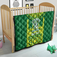 Fiji Tailevu Rugby Custom Quilt Go Champions Fijian Tapa Pattern LT14 - Polynesian Pride
