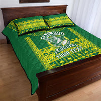 Fiji Tailevu Rugby Custom Quilt Bed Set Go Champions Fijian Tapa Pattern LT14 - Polynesian Pride