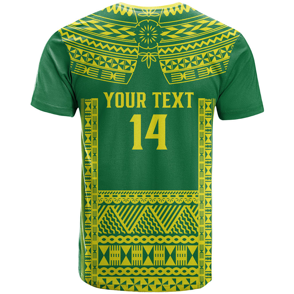 Fiji Tailevu Rugby Custom T Shirt Go Champions Fijian Tapa Pattern LT14 - Polynesian Pride
