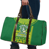 Fiji Tailevu Rugby Custom Travel Bag Go Champions Fijian Tapa Pattern LT14 - Polynesian Pride