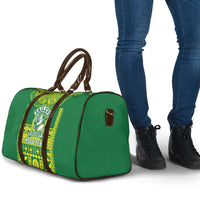 Fiji Tailevu Rugby Custom Travel Bag Go Champions Fijian Tapa Pattern LT14 - Polynesian Pride