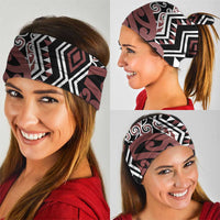 New Zealand Neck Gaiter Aotearoa Kowhaiwhai Mix Taniko Art LT14 - Polynesian Pride