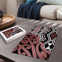 New Zealand Puzzle Aotearoa Kowhaiwhai Mix Taniko Art - Polynesian Pride