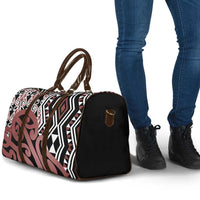 New Zealand Travel Bag Aotearoa Kowhaiwhai Mix Taniko Art LT14 - Polynesian Pride