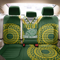 Avaiki Cook Islands Rugby Back Car Seat Cover Kuki Airani Tatau Green - Polynesian Pride