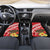 Kingdom Of Tonga Emancipation Day Car Mats Tongan Ngatu With Kumete Red