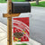 Kingdom Of Tonga Emancipation Day Garden Flag Tongan Ngatu With Kumete Red