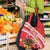 Kingdom Of Tonga Emancipation Day Grocery Bag Tongan Ngatu With Kumete Red