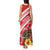 Kingdom Of Tonga Emancipation Day Tank Maxi Dress Tongan Ngatu With Kumete Red