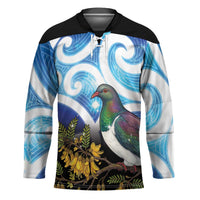 Kekeru New Zealand Matariki Hockey Jersey Kukupa Kowhai Maori New Year Blue Version