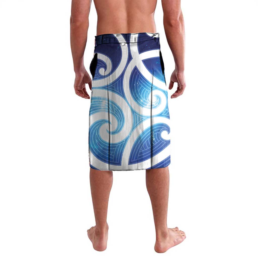Kekeru New Zealand Matariki Lavalava Kukupa Kowhai Maori New Year Blue Version