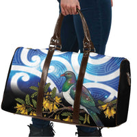 Kekeru New Zealand Matariki Travel Bag Kukupa Kowhai Maori New Year Blue Version