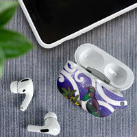 Kekeru New Zealand Matariki AirPods Case Kukupa Kowhai Maori New Year Purple Version