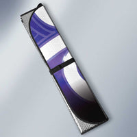 Kekeru New Zealand Matariki Auto Sun Shade Kukupa Kowhai Maori New Year Purple Version