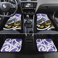 Kekeru New Zealand Matariki Car Mats Kukupa Kowhai Maori New Year Purple Version