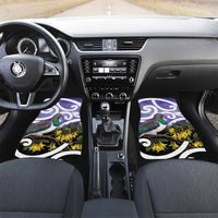 Kekeru New Zealand Matariki Car Mats Kukupa Kowhai Maori New Year Purple Version