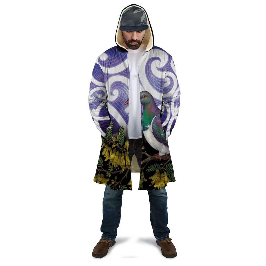Kekeru New Zealand Matariki Cloak Kukupa Kowhai Maori New Year Purple Version