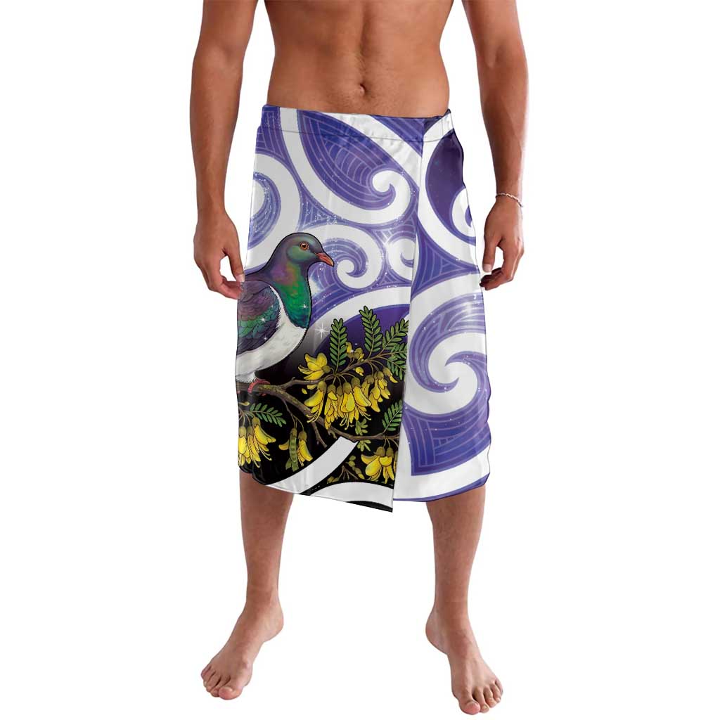 Kekeru New Zealand Matariki Lavalava Kukupa Kowhai Maori New Year Purple Version