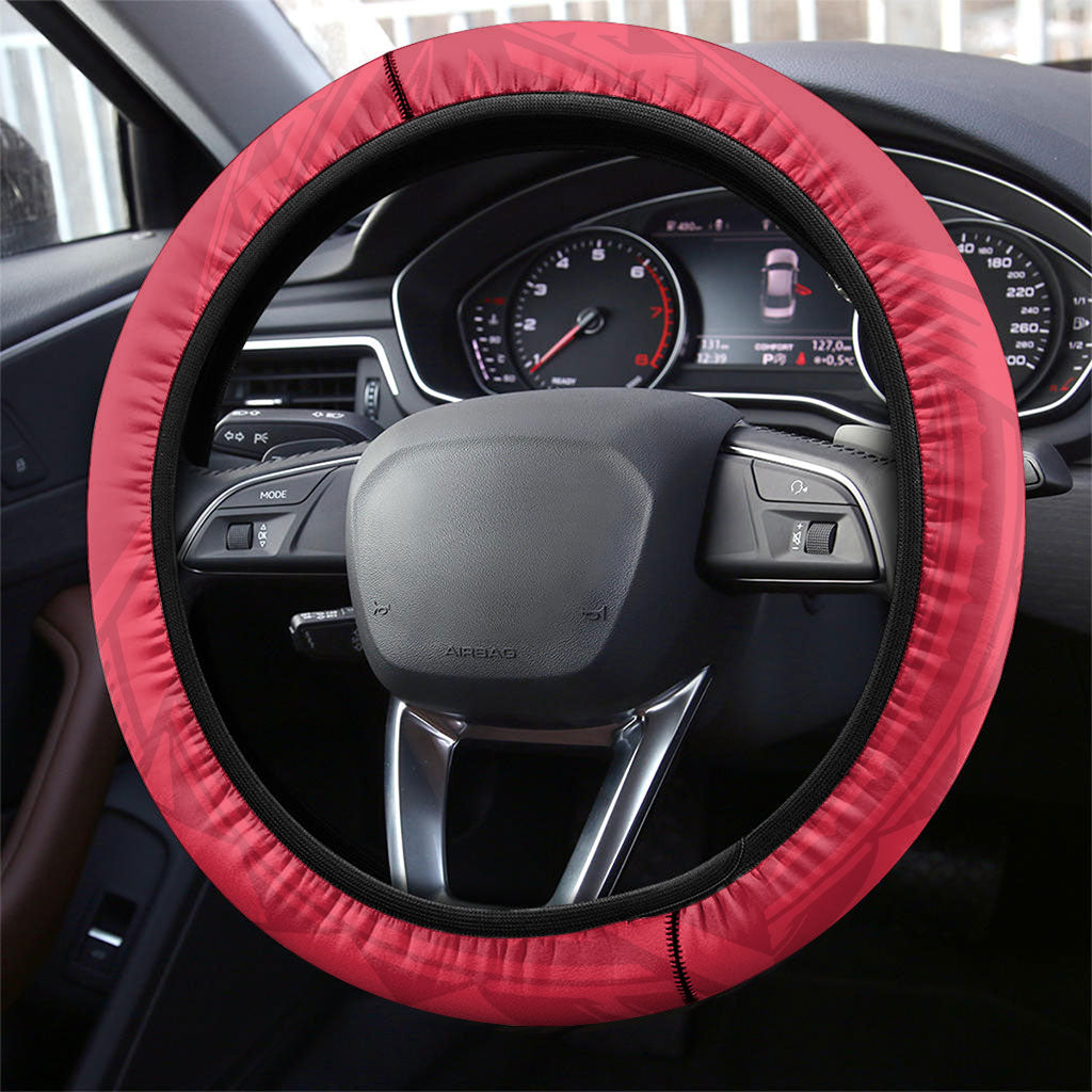 Guam Blue Marlin Fishing Steering Wheel Cover Guahan Fish Hook Tattoo