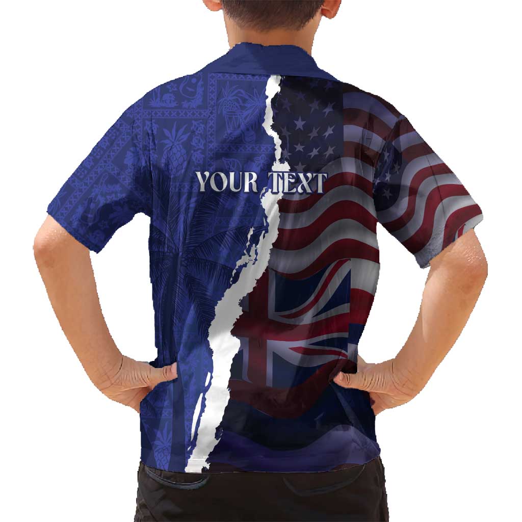 Personalized Hawaii Statehood Day Family Matching Summer Maxi Dress and Hawaiian Shirt 66th Anniversary - Polynesian Pride