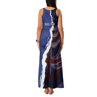 Personalized Hawaii Statehood Day Family Matching Tank Maxi Dress and Hawaiian Shirt 66th Anniversary - Polynesian Pride