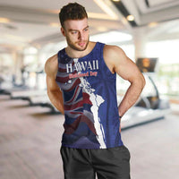 Personalized Hawaii Statehood Day Men Tank Top 66th Anniversary - Polynesian Pride