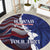 Personalized Hawaii Statehood Day Round Carpet 66th Anniversary - Polynesian Pride