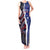 Personalized Hawaii Statehood Day Tank Maxi Dress 66th Anniversary - Polynesian Pride